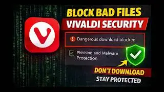 How to Block Dangerous Downloads in Vivaldi Browser on Windows 11 or Windows 10 | GearUpWindows