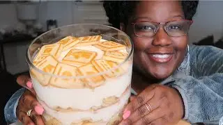 HOMEMADE BANANA PUDDING EATING + RECIPE
