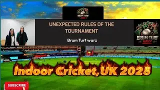 This is NOT normal cricket this is BRUM TURF WARZ! 🏏 /Unexpected Rules 2025 UK indoor tournament 🏟️ 
