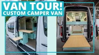 Custom Van Conversion (FULL TOUR)  | Sprinter Van Conversion