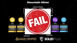 FAIL | Mountain Miner by Paramount Finance BUSD BNB USDC AVAX CRO MATIC FTM Crypto Mining Journey