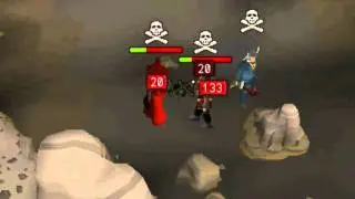 Dynamit_hary - pk video 2 ( old school pure drags pking ) hybrid runescape wilderness