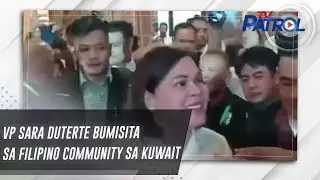 VP Sara Duterte bumisita sa Filipino community sa Kuwait | TV Patrol
