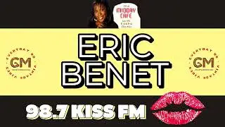 Eric Benet interview with Kesha Monk on 98.7 KISS (Rare)