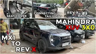 अपनी Mahindra XUV 3XO MX1 को करवाएं REVX में ✅ Mahindra XUV 3XO REV X Modification✅ XUV 3XO REV X ✅