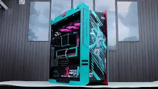 Ultimate ROG &times; Hatsune Miku Edition PC Build 🔥 | RTX 5080 + Ryzen 7 9800X3D Beast Setup 2025!