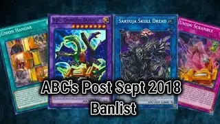 ABC Deck Profile *post Sept 2018 banlist*