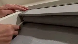 Matter motorized window roller blinds connect with the Apple HomePod mini setup.