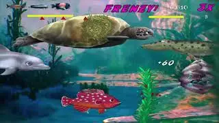 Feeding Frenzy Rapid Rush - Stage 40 : Final Battle with the Green Gang (No Death)