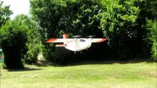 RC Quad Tilt Rotor VTOL Cargo Hovering 2