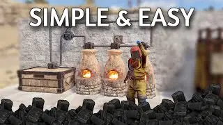 AUTOMATIC Charcoal Farm - Furnace Automation - Rust