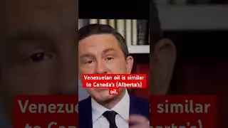 Venezuelan oil is similar to Canada&rsquo;s (Alberta&rsquo;s) oil. #canada  #canadian  #fyp #shorts