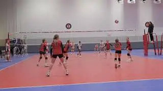 Lions Jr Cityside 11 Red vs Impulse 11 Red | 01-18-25 #volleyballgame #10yearsold
