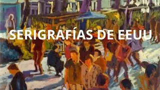 Las serigraf&iacute;as  realizadas en EEUU (Also in english)  #pintura #arte #serigraf&iacute;as