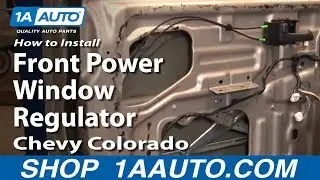 How to Replace Window Regulator 04-12 Chevy Colorado