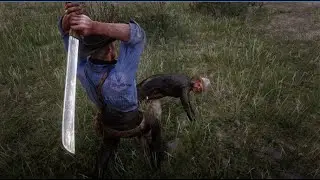 The CREEPIEST Mission You Missed in RDR2! (Rare Machete & Easy Perfect Pelt)