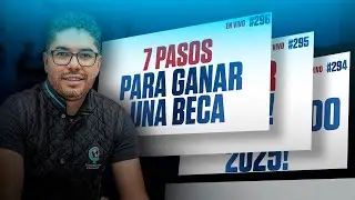 Los 7 pasos para ganar una beca de posgrado | Omar Llerena