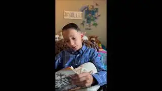 Joshy reads the action bible: Genesis 1-3