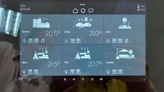 Обзор новой панели Jung Smart Panel 8 (Германия).