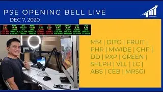 PSE OPENING BELL  LIVE | DEC 9  2020