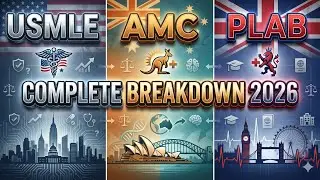 AMC против PLAB против USMLE — Лучший медицинский экзамен для врачей в 2026 году? | Полное руково...