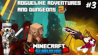 The New Nether is INSANE | Roguelike Adventures and Dungeons 2 Survival #3