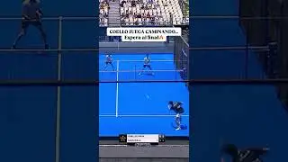 Coello juega caminando... NOTABLE!!!! #padel #padelmoments #padelskills #padelpro #padelespa&ntilde;a