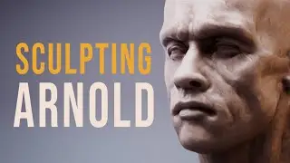 Sculpting a Portrait Likeness. Arnold Schwarzenegger.