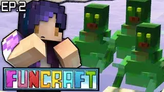 STOP Drowning Me With Hugs!! | FunCraft Minecraft Ep. 2