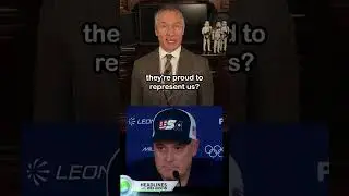Team USA Curler Goes Political Mid-Interview #olympics #olympics2026 #curling #teamusa #unitedstates