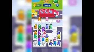 Bus Jam Level 50 Walkthrough Solution 