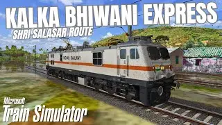 14796/Ekta Express
एकता एक्सप्रेस || Kalka to panipat || Shri Salasar Route || IR-MSTS Live.