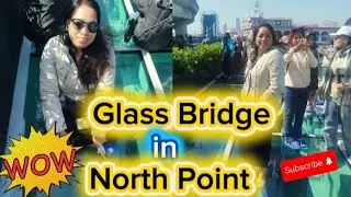 GLASS BRIDGE IN NORTH POINT!                 #adventure #unwind 