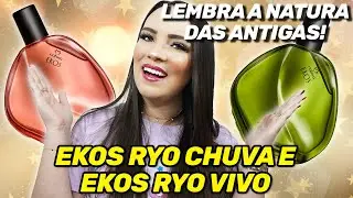 EKOS RYO CHUVA e RYO VIVO - Lançamentos Natura