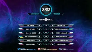 XRO Тренировка | Rinzler, Leonel, Nitrass, BloodyGrab etc. | MK11 Stream