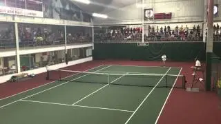 Jake Van Emburgh set point in finals