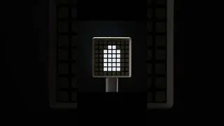 Pixel Cube, a boring but interesting little box #edc#cube#diy#box