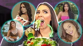 24H COMENDO O QUE MINHAS AMIGAS COMEM!!