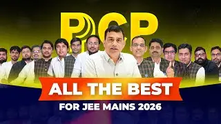 PCP Sikar Believe in You! 🎯 Best of Luck to our JEE Mains 2026 Warriors  🔥