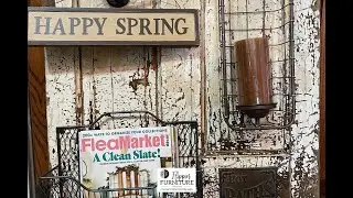 Turn an Old Door into Gorgeous Bathroom Wall Decor | Flippin Furniture by Tammy