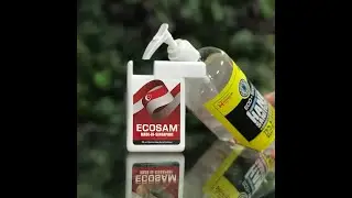 Mpox ECOSAM&reg; How to refill hand sanitizer #1 #ecosam #mpox #handsanitizer