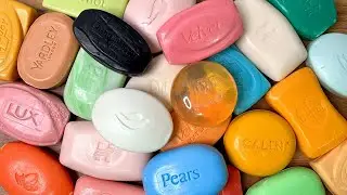 Crushing soap stripes★Clay cracking★ASMR SOAP★Oddly Satisfying Soap Videos To Fall Asleep With