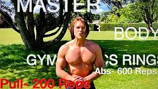 Pull- 200 Reps, Abs- 600 Reps. (Beginner) Full Workout Routine. #pullworkout, #enriquepacheco