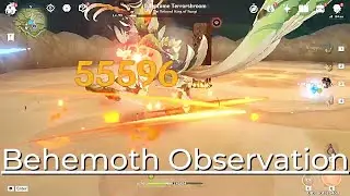 Jadeplume Terrorshroom | Behemoth Observation Event - Genshin Impact