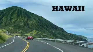 Driving from Diamond Head to Makapu'u Lighthouse Trail | Oahu, Hawaii