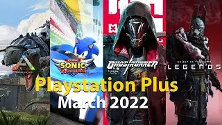 PlayStation Plus games for March 2022