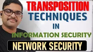06-Transposition Techniques in Network Security 🔐 | Rail Fence & Row Transposition Cipher Explained