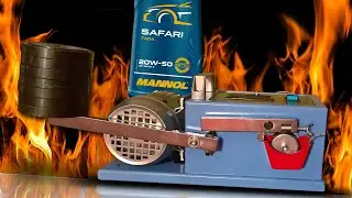 Mannol Safari 20W50 Oil Analysis 100&deg;C Choose the best oil! #engineoil #mannol #safari #oldtimer