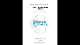 SSHS Orchestra - Chamber - 10/16/2025
