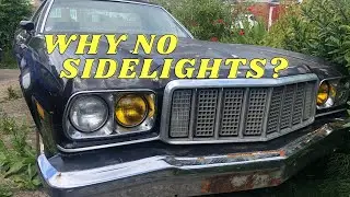 I have no sidelights on my 1975 Ford Trying to fix the sidelights issue on my Ford